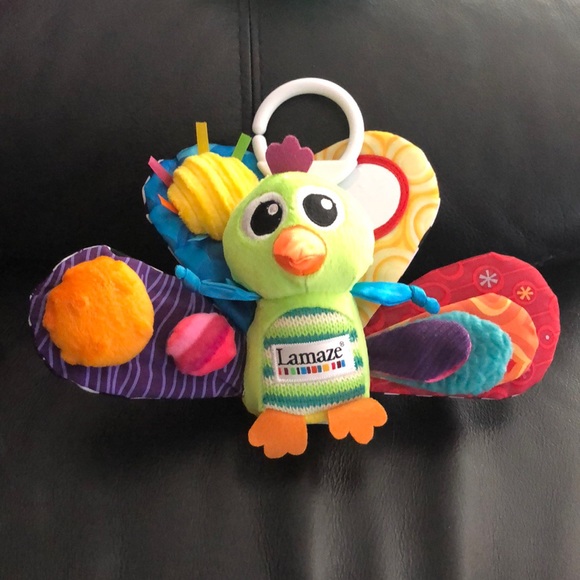 Lamaze the peacock take along clip toy - Picture 2 of 5